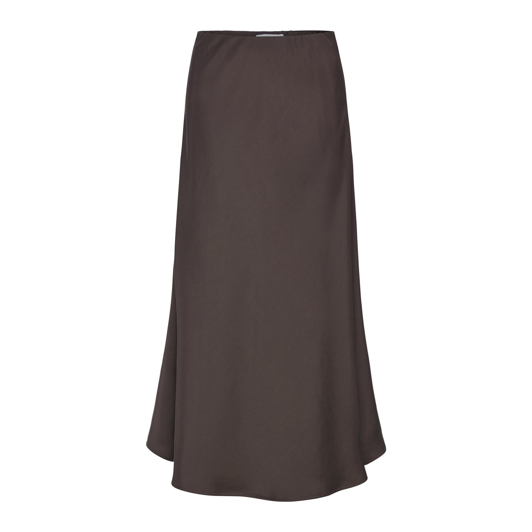 Soft Rebels Abia Midi Nederdel Coffee Bean Brun