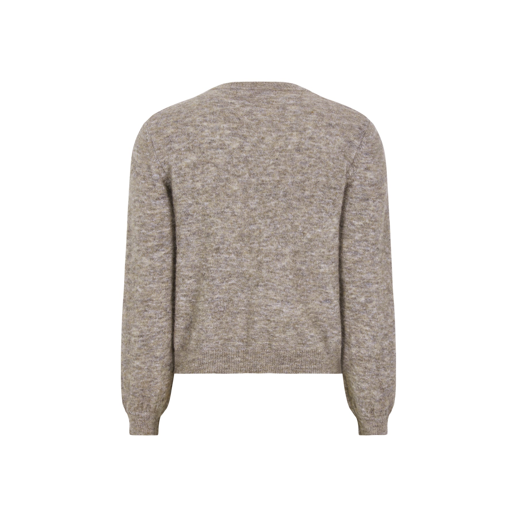 Soft Rebels Allison Jewel Strik Cardigan Falcon Melange Blå