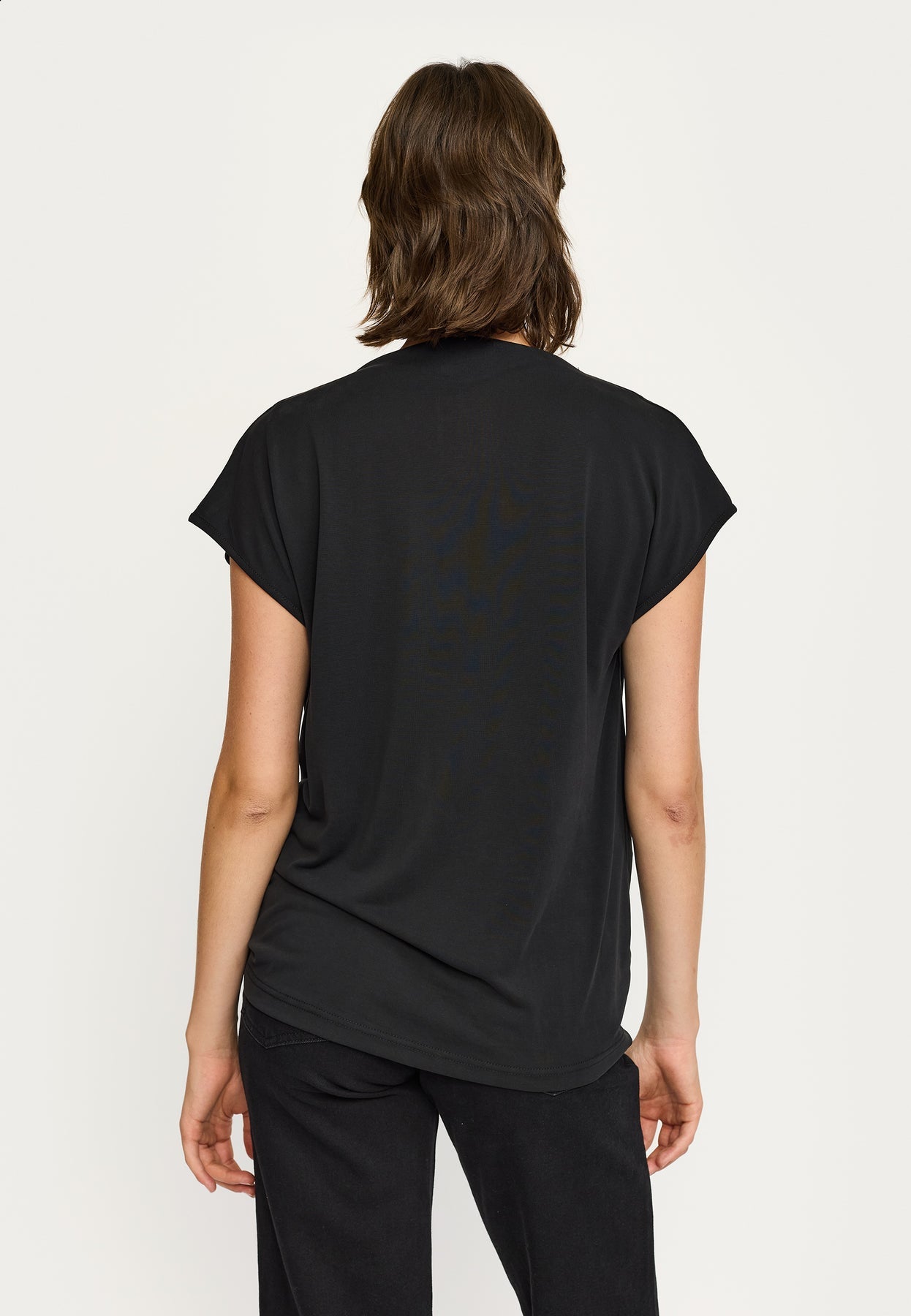 Soft Rebels Ella Top Draped Sort