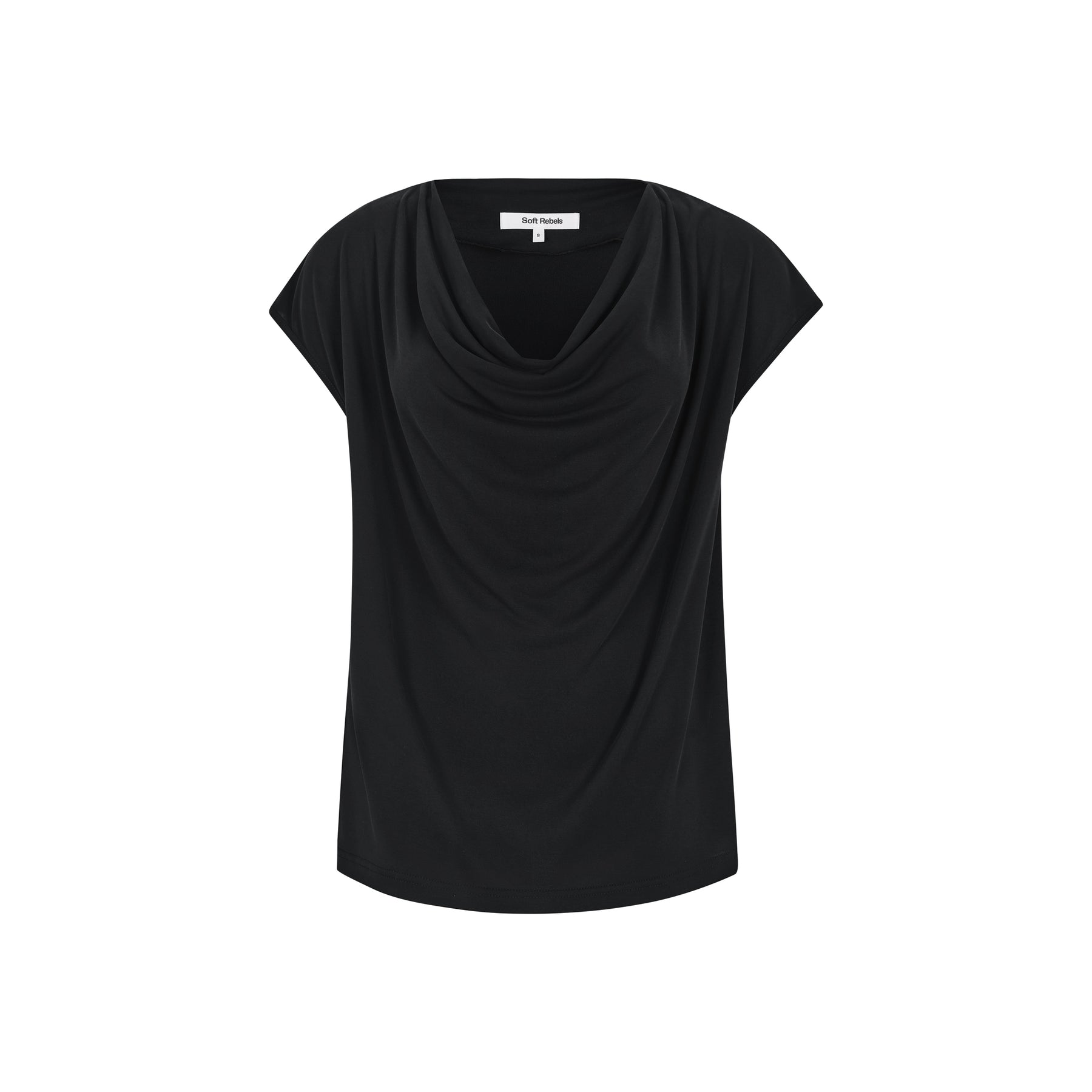 Soft Rebels Ella Top Draped Sort