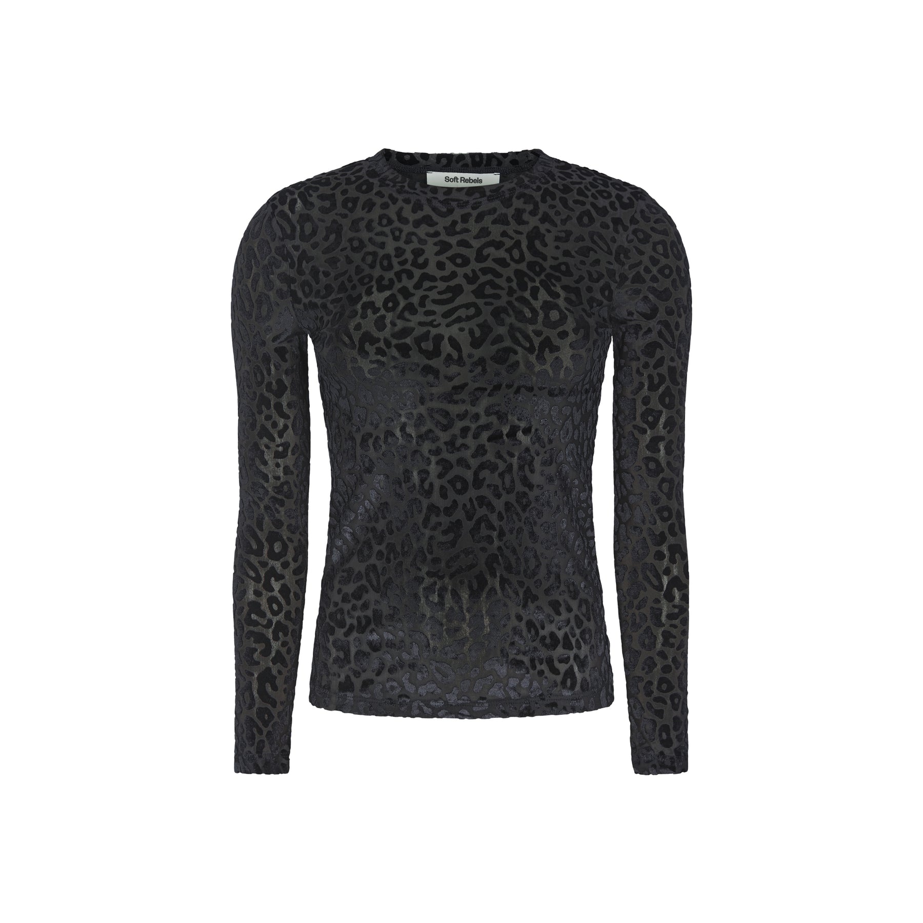 Soft Rebels Zaria Top Langærmet Sort
