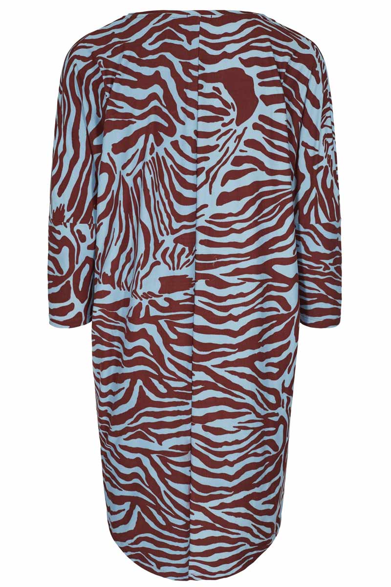 Liberte Alma Kjole Leopard Brun Blå