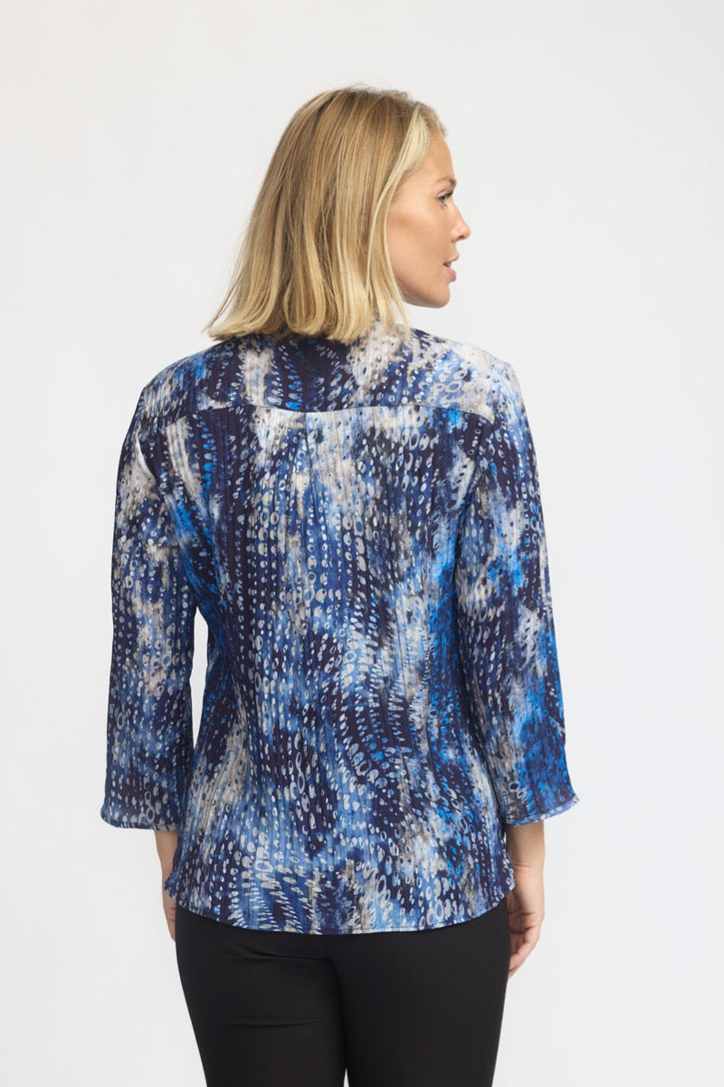 2 Biz Amoa Bluse Blå