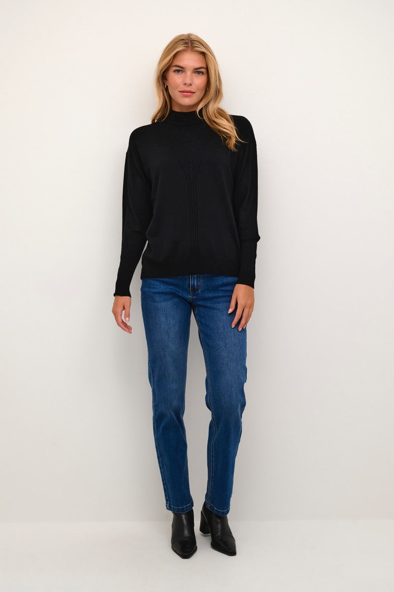 KAFFE Nelly Pullover Sort