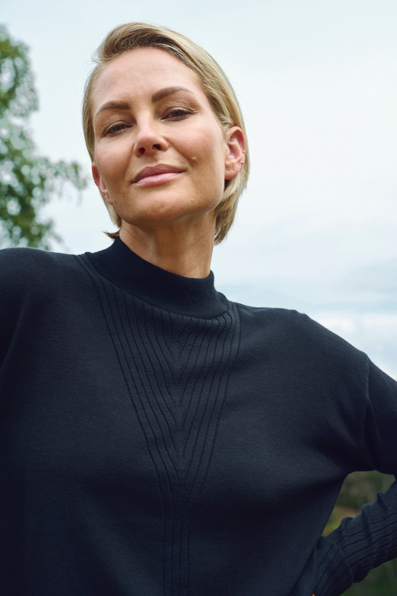 KAFFE Nelly Pullover Sort