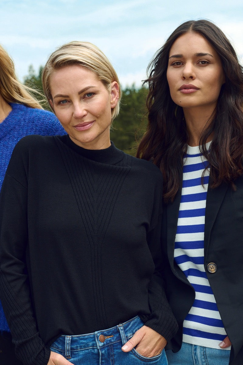KAFFE Nelly Pullover Sort