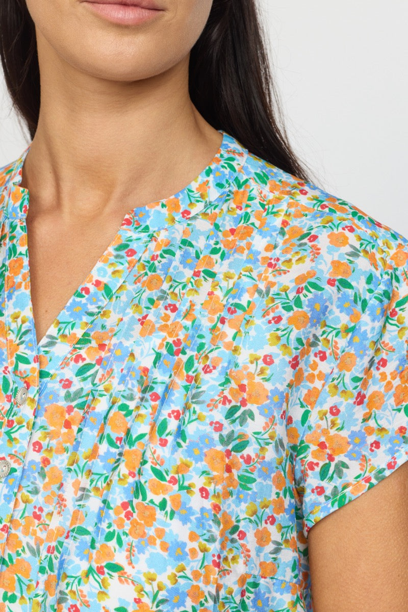 2 Biz Bloome Bluse Multi