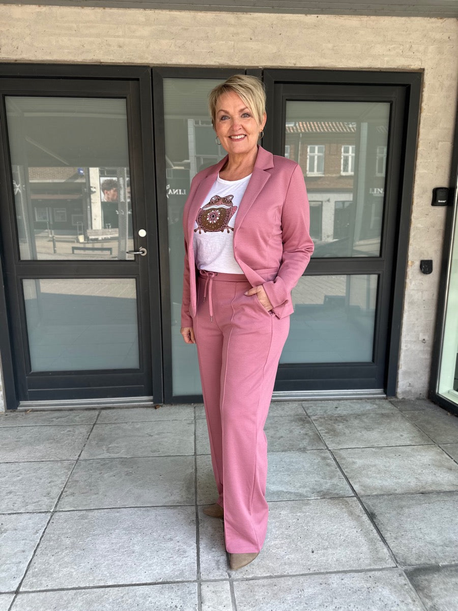 KAFFE Jenny Blazer Mesa Rosa