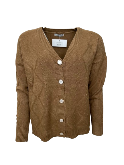Löwenstein ISSY Twisted Cardigan Brun