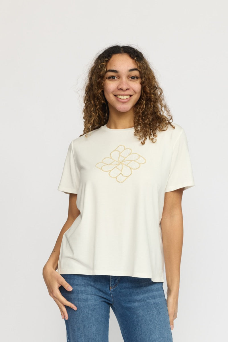 2 Biz Dari T-Shirt Cloud Hvid
