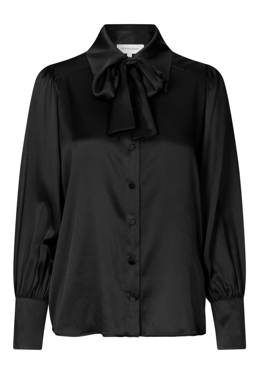 Dea Kudibal JASMINA Bluse w Collar Sort