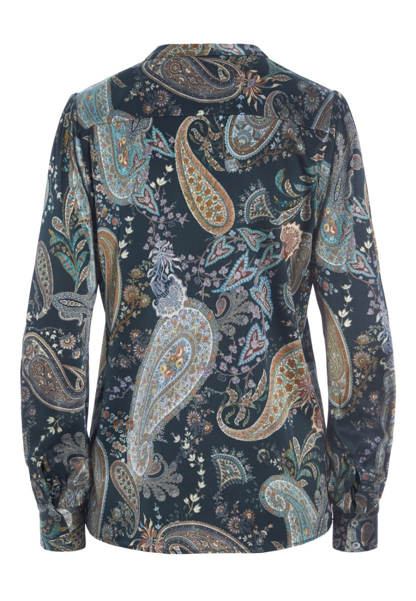 Dea Kudibal STACY Bluse Paisley Pine