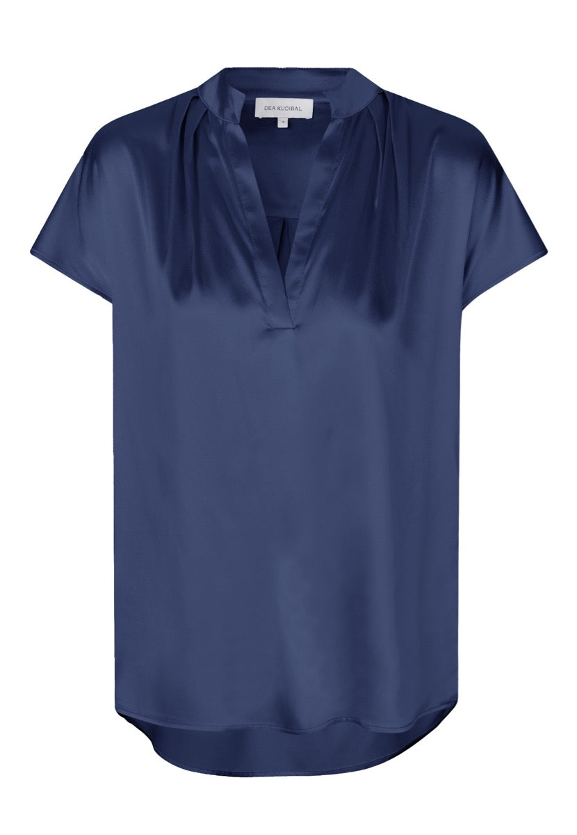 Dea Kudibal MELITA Bluse w Stand Collar Optical
