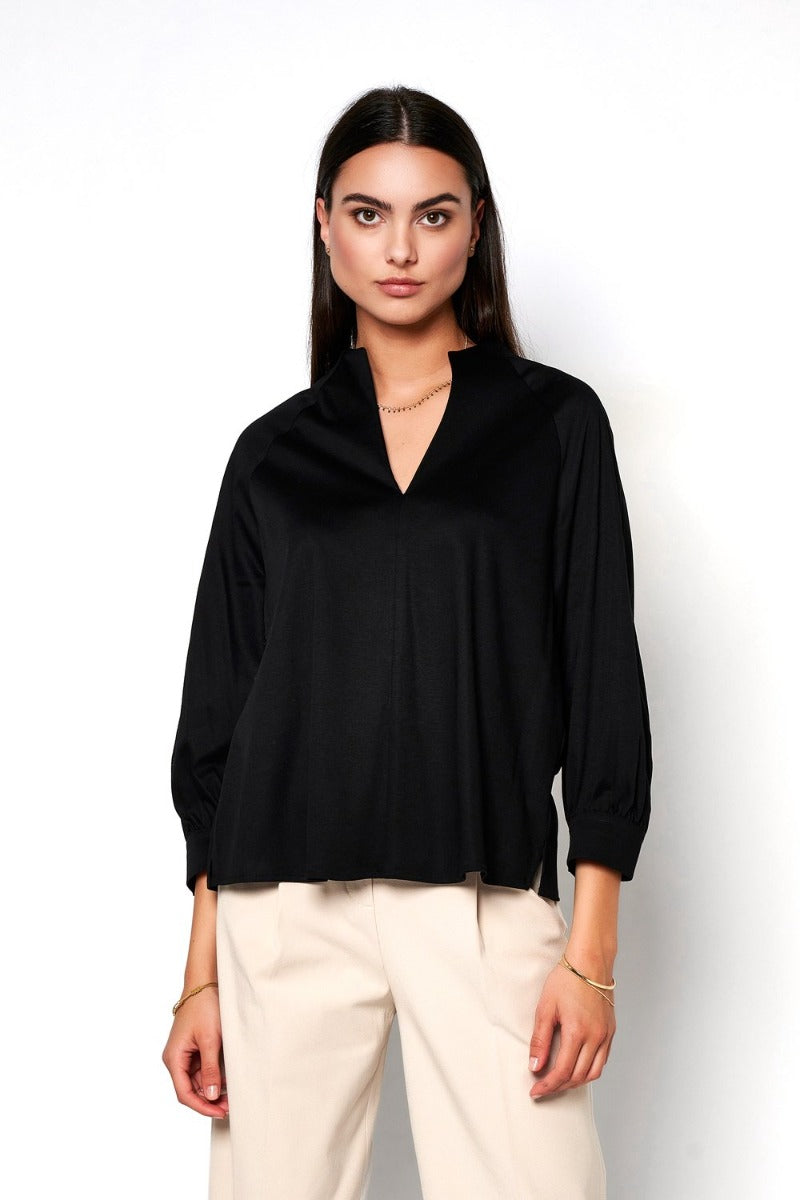DESOTO Lara Bluse Solid Sort