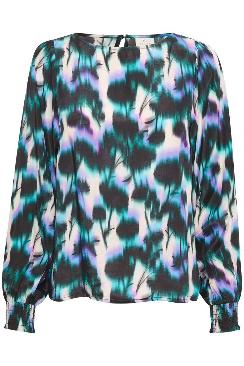 KAFFE Amilia Bluse Digital Flower