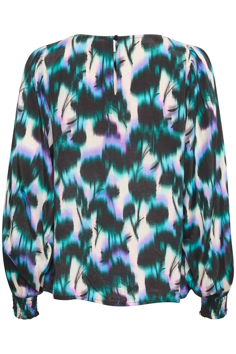 KAFFE Amilia Bluse Digital Flower