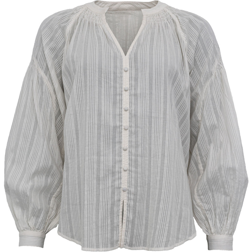 CostaMani Duthie Bluse Whisper Hvid