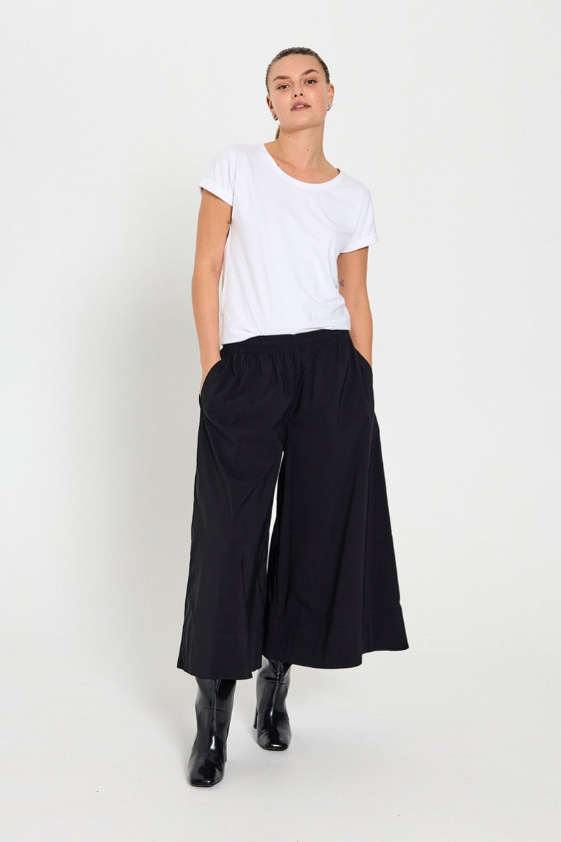 Freequent Jules Bukser Ankle Wide Legs Sort