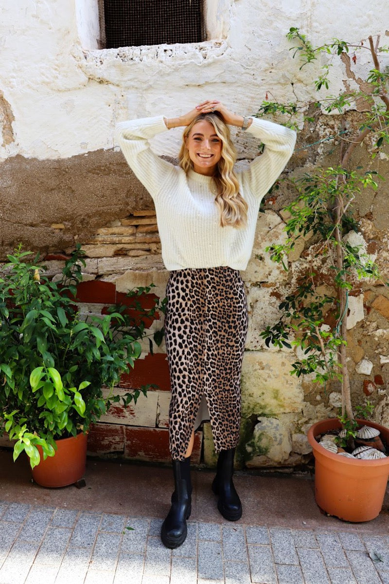 Liberte Fro Pearl Pullover Creme Pearl