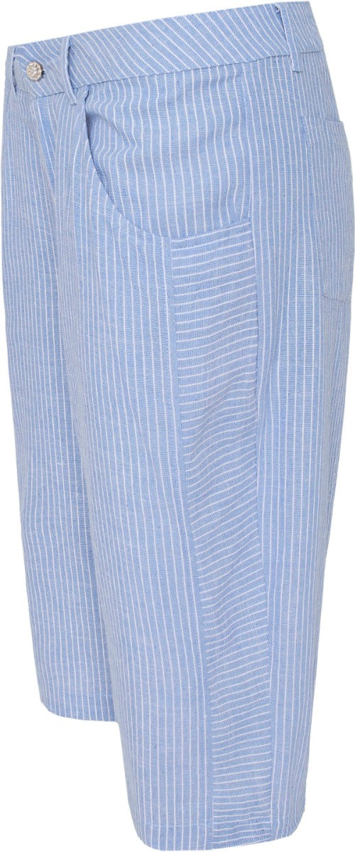 Ofelia Gerda Shorts Strib Blå