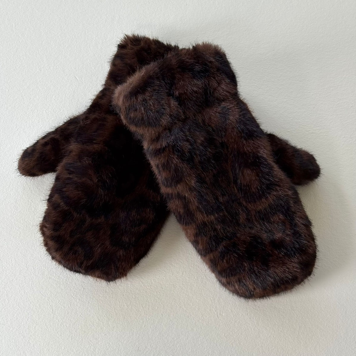 WILTO Handsker Leopard Brun