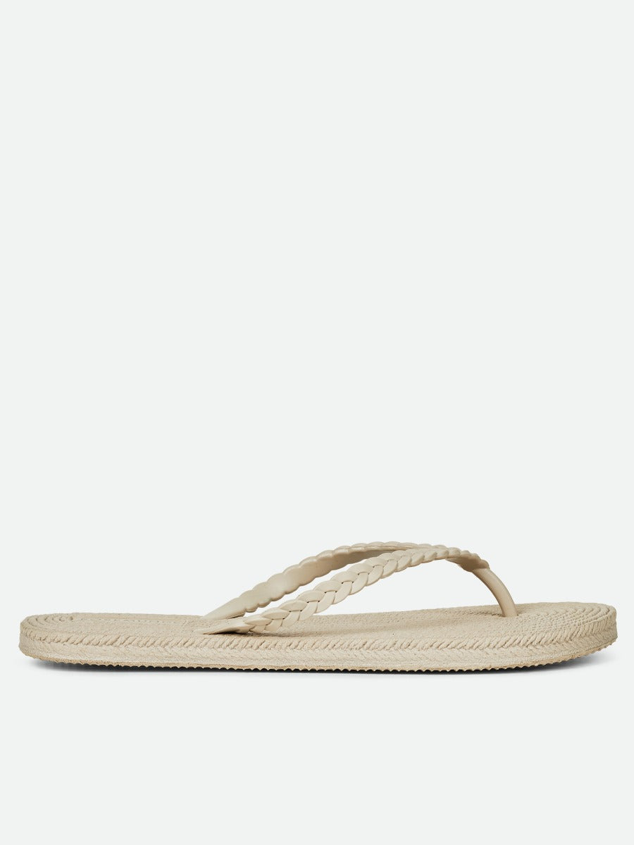 Rosemunde Slippers w Braids Sand