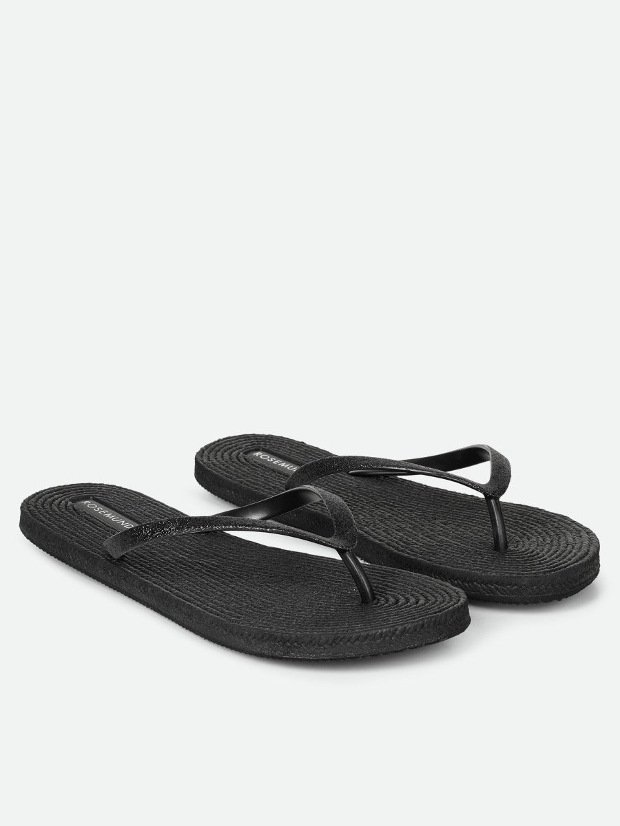 Rosemunde Slippers w Glitter Sort