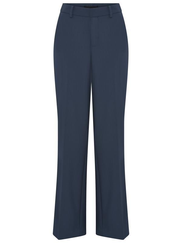 Cero Wide Legs Buks Dark Navy Blå