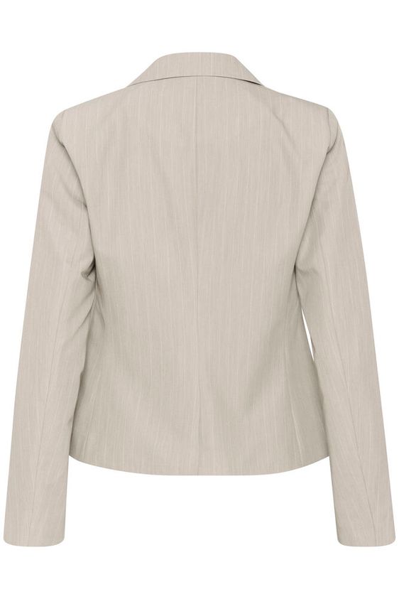 KAFFE Esther Shaped Blazer Feather Grå