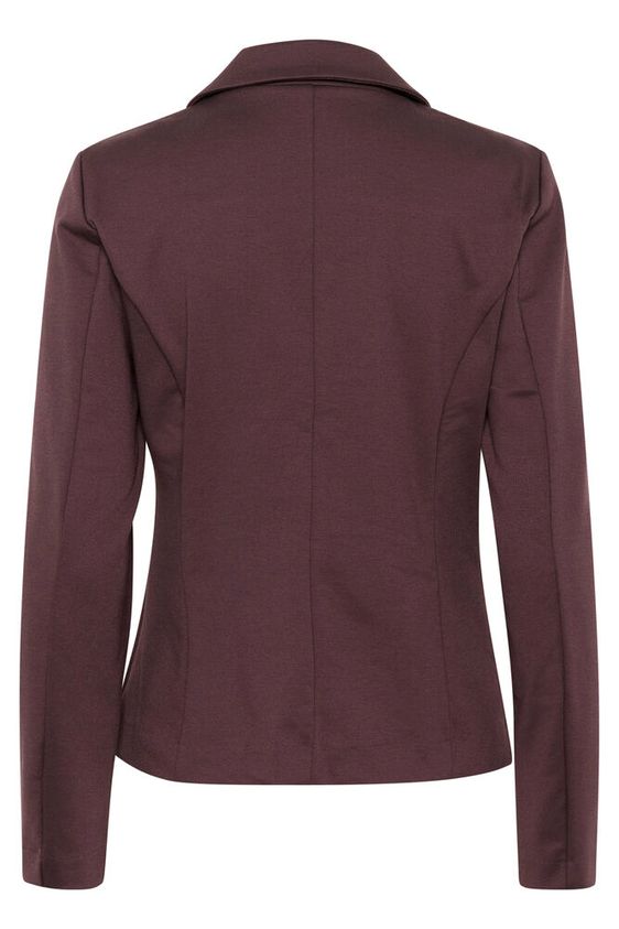 KAFFE Jenny Blazer Fudge Mørkerød