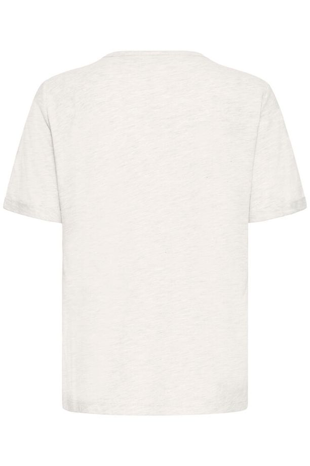 FRANSA Jasmine T Shirt Guld Print Grå