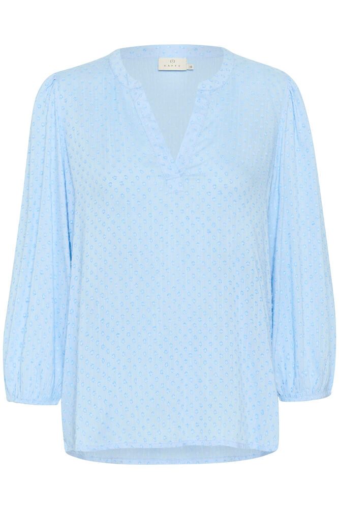 KAFFE Annika Bluse Windsurfer Blå