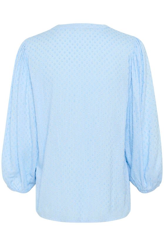 KAFFE Annika Bluse Windsurfer Blå