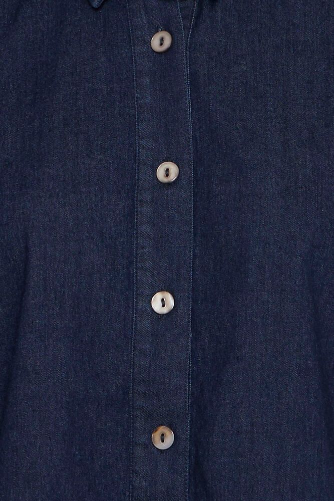 FRANSA Chicago Skjorte Denim Blå