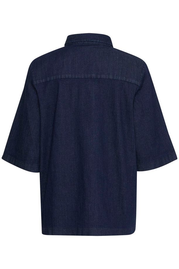 FRANSA Chicago Skjorte Denim Blå