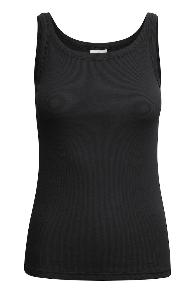 KAFFE Carna Tank Top Sort