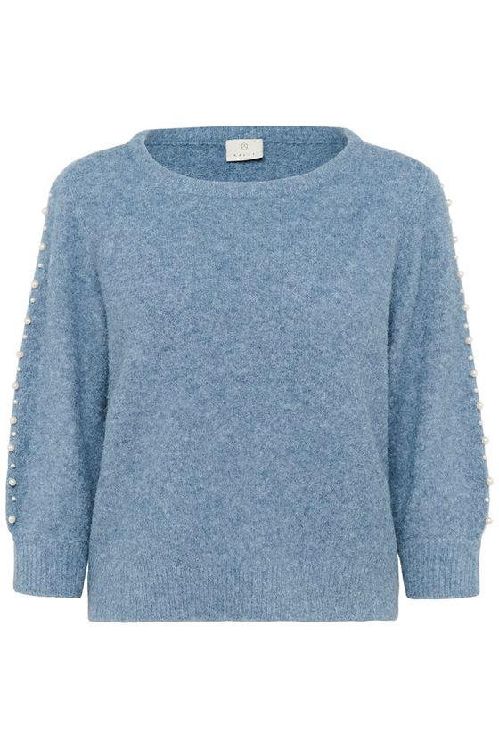 KAFFE Betty Pullover Windward Blå