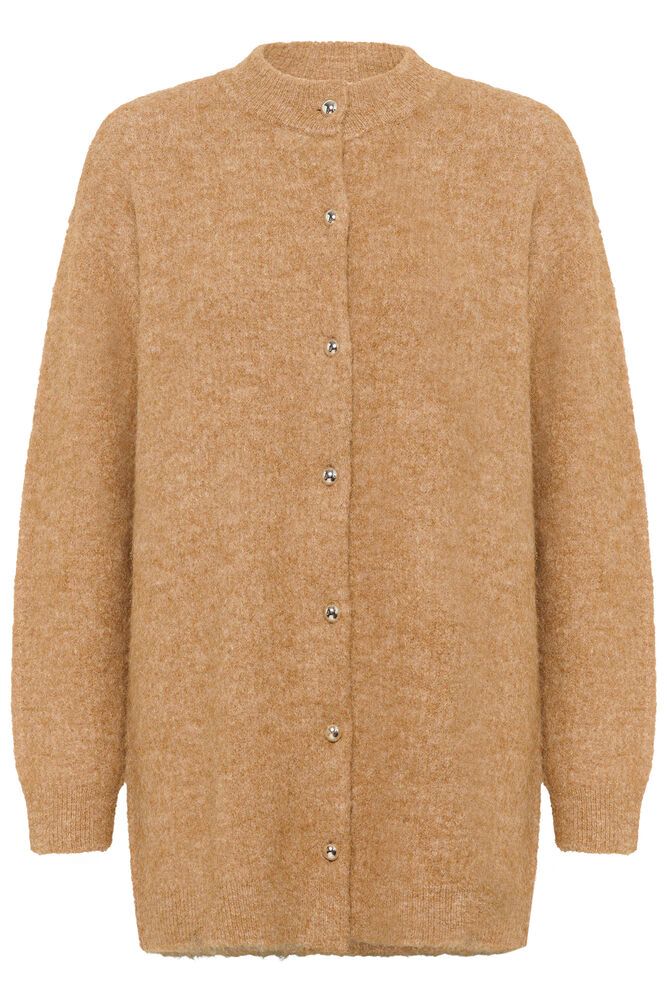 KAFFE Trudy Cardigan Toasted Coconut Brun