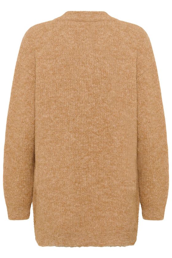 KAFFE Trudy Cardigan Toasted Coconut Brun
