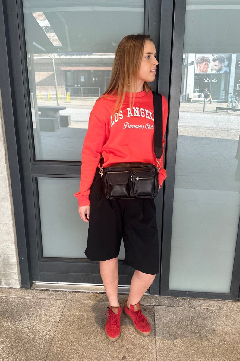 GOSSIA TeklaGO Bermuda Shorts Sort