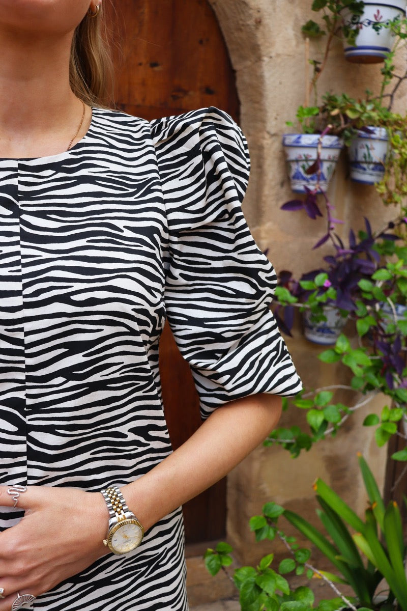 Liberte Winnie Kjole Zebra