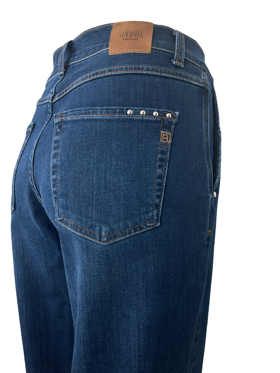Bessie GINA Jeans Denim Blå