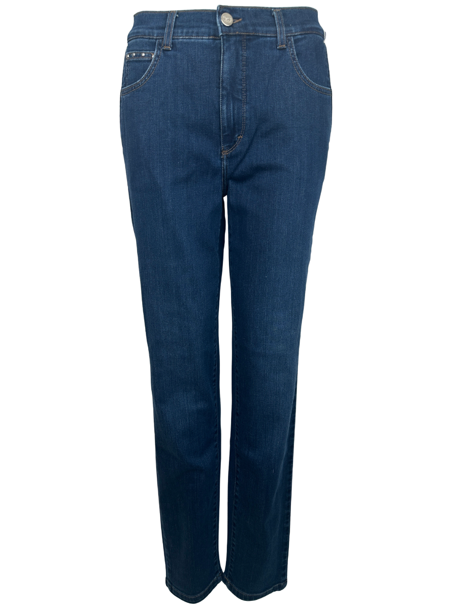 Bessie GINA Jeans Denim Blå