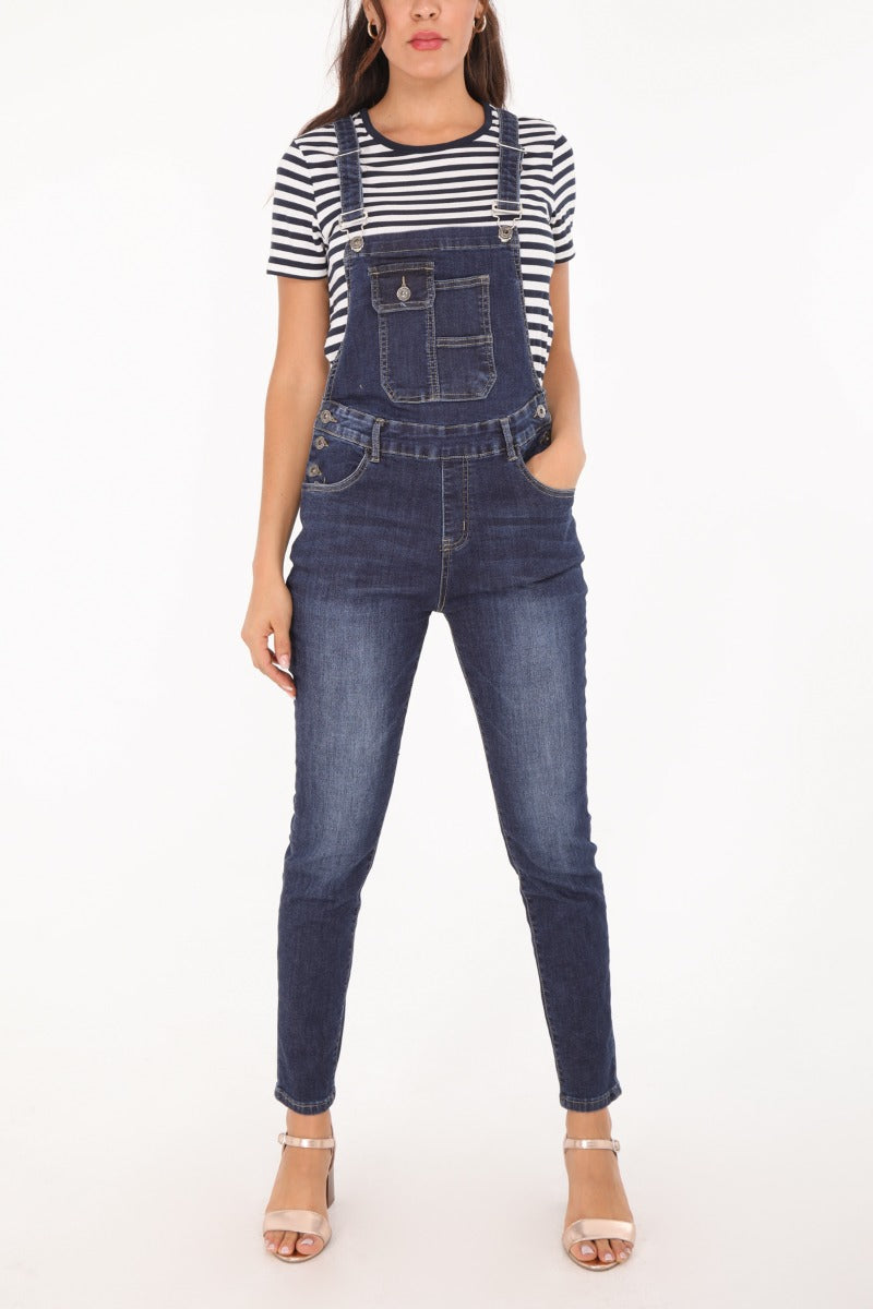Löwenstein Agnes Overalls Denim Blå