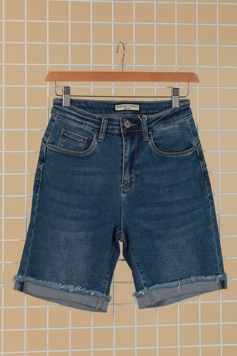 Löwenstein BEST Shorts Raw Denim Blå