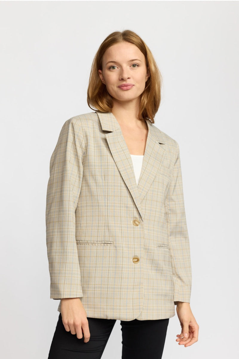 2 Biz Jolla Blazer Stribet Check