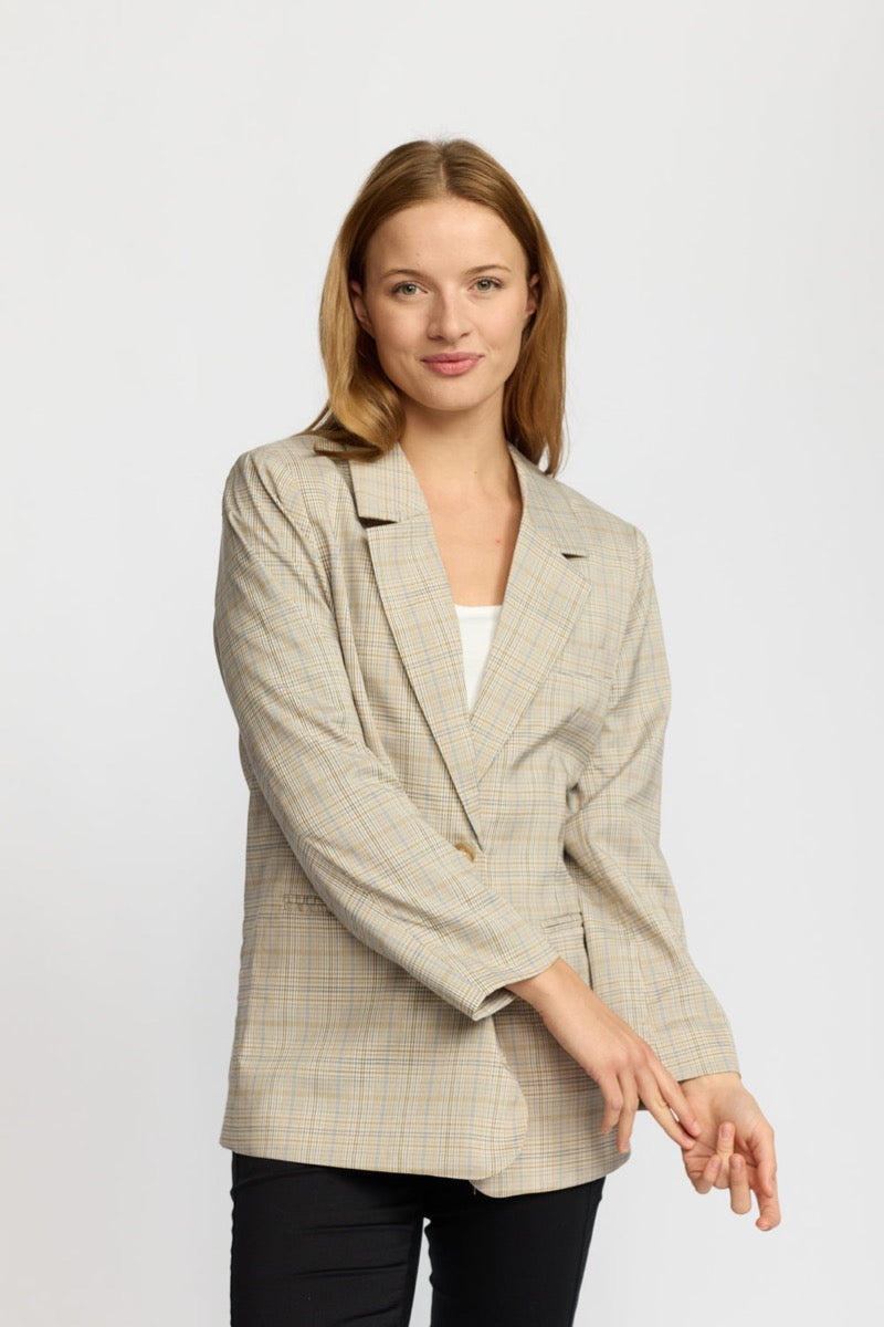 2 Biz Jolla Blazer Stribet Check
