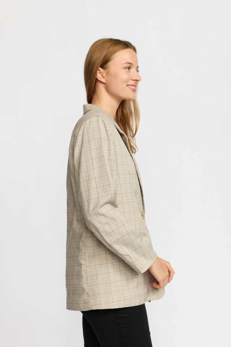2 Biz Jolla Blazer Stribet Check