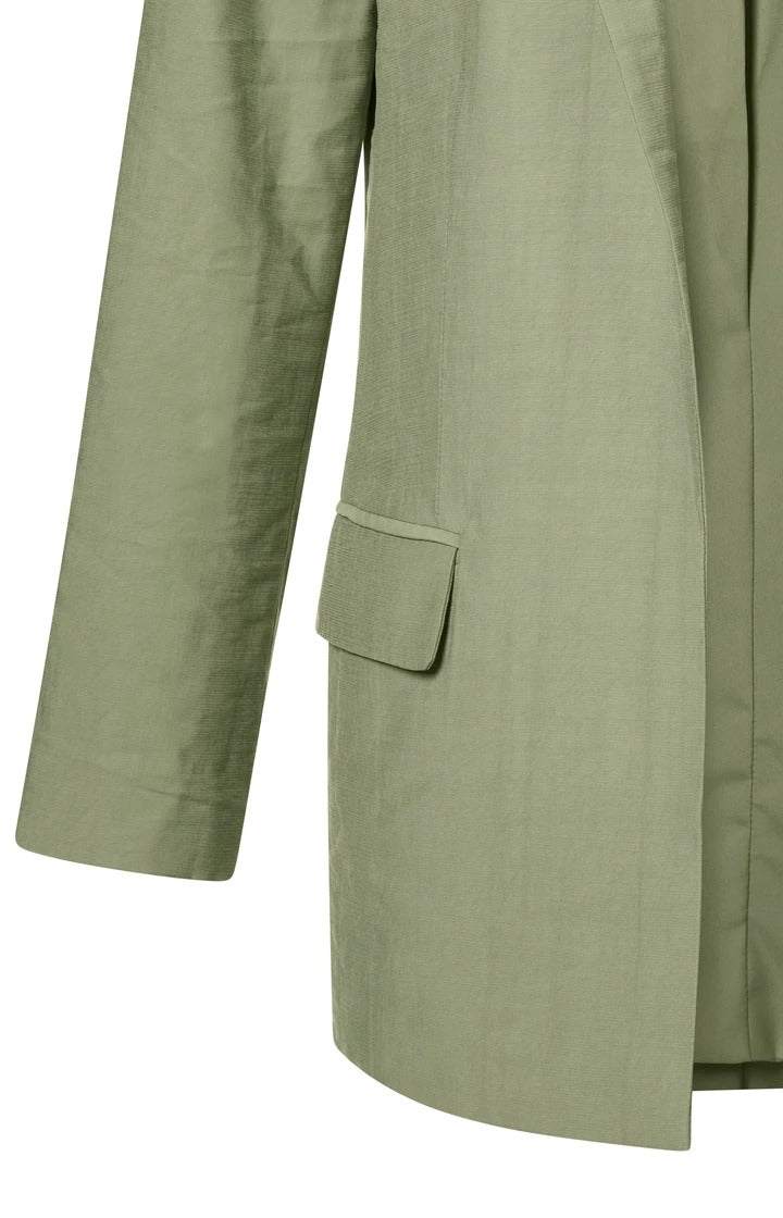 YAYA Blazer Loose Fit Seagraas Grøn