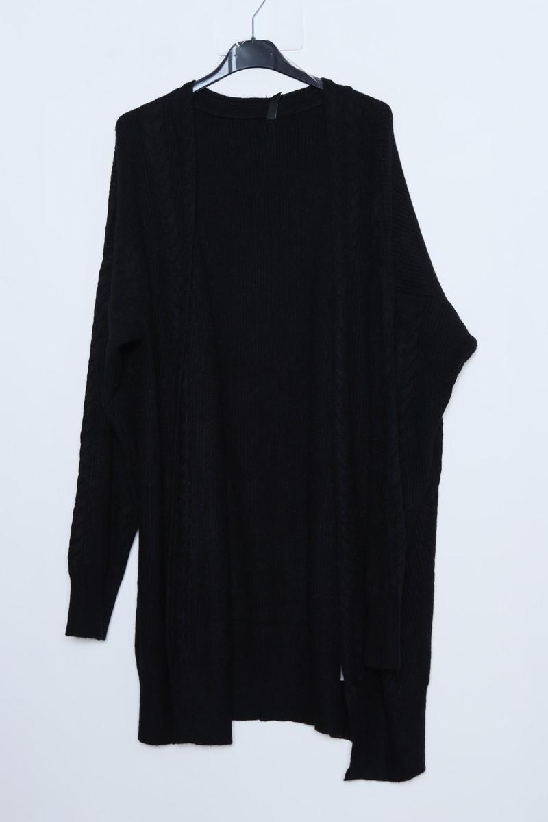 Löwenstein Dixi Cardigan Kabel Sort